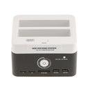 HDD Docking Station 2.5" / 3.5'' SATA Dual USB 3.0 Clone Hard Drive Card Reader