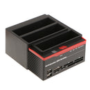 All In 1 Triple IDE SATA 2.5''/3.5'' Hard Drive HDD Docking Station USB 3.0 eSATA