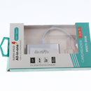Type C OTG 3.0 to TF /SD/CF Cards Reader Adapter Aluminium Alloy Super Speed