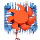 PC Computer CPU VGA Video Card 55mm Cooler Cooling Fan Heat Sink 3000RPM