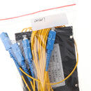SC/UPC Connector Passive device Fiber Optic Splitter 1x4 PLC Splitter ABS Box Type
