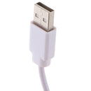 Desktop Computers Case Power Supply on/off Reset Button Switch with Dual USB White