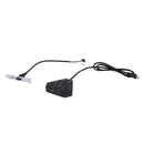 Desktop Computer Case Power Supply on/off Reset Button Switch with Dual USB Black