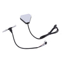 Desktop Computer Case Power Supply on/off Reset Button Switch with Dual USB Black