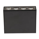 USB Manual Sharing Switch, 4 Ports HUB KVM Swtiches For PC Scanner Printer Black (Pack of 1)