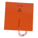 600W 220V 200*200mm Silicone Heater Pad Heating Mat Hot Bed For 3D Printer