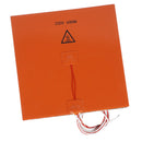 600W 220V 200*200mm Silicone Heater Pad Heating Mat Hot Bed For 3D Printer