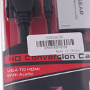 VGA Male to HDMI Female 1080p Cable Converter Adapter for HDTVs, monitors,pc