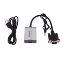 VGA Male to HDMI Female 1080p Cable Converter Adapter for HDTVs, monitors,pc