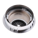 1 Piece of Cable Entry Cap 50mm Zinc PC Computer Desk Hole Cover Grommet - Gray