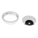 1 Piece of Cable Entry Cap 50mm Zinc PC Computer Desk Hole Cover Grommet - Gray