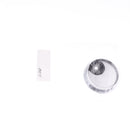 1 Piece of Cable Entry Cap 50mm Zinc PC Computer Desk Hole Cover Grommet - Gray