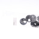 Black Computer Desk Grommet Kit 35mm Wire Organizer for Office Cord Management (10 Pack)