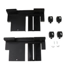 Case Desktop CPU Stand Holder Tower Rolling Wheels Width Adjustable H Type