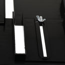 Case Desktop CPU Stand Holder Tower Rolling Wheels Width Adjustable H Type