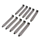 10x PCI Slot Cover Dust Filter Ventilation for PC Computer Case Black Pack of 10