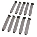 10x PCI Slot Cover Dust Filter Ventilation for PC Computer Case Black Pack of 10