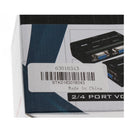 4 Port VGA XGA SVGA Video Splitter Box PC Laptop to TV LCD Monitor Display