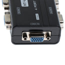 4 Port VGA XGA SVGA Video Splitter Box PC Laptop to TV LCD Monitor Display