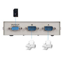 DB 9 Pin Male Female Connector Serial 2 Port RS232 Data Sharing Switch