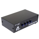 4-Way AV Switch RCA Switcher 4 In 1 Out Composite Video L/R Audio Selector Box