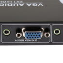 2Ports VGA Manual Sharing Switch Switcher Box Splitter Support widescreen