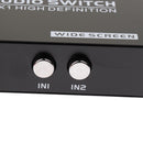 2Ports VGA Manual Sharing Switch Switcher Box Splitter Support widescreen