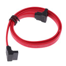 18'' SATA 3.0 Cable SATA3 III 6GB/s Right Angle 90 Degree for Hard Drive