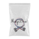 1Pcs SATA Cables Serial ATA 7+6Pin Male to 7+6Pin Female Extension 30cm