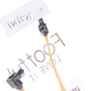Serial ATA SATA3 HDD Hard Drive Signal Cable Right Angle to Straight-Yellow