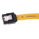 SATA II Cable 6.0 Gbps With Locking Latch 3ocm Yellow