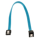 SATA Cable III 6Gbps HDD SDD Data Cable with Locking Latch 12 Inch for SATA HDD, SSD, CD Driver, CD Writer