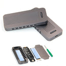 1Pack USB Type C 3.1 To PCI-E NVMe M.2 Key Hard Disk Case Aluminum Design
