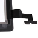 Front Panel Touch Screen Glass Digitizer+Home Button Assembly For iPad 2