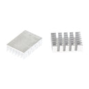 50Pack Aluminum Heat Sink Heatsink Module Cooler for Semiconductor Silver 14x6x20mm
