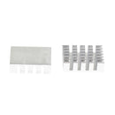 50Pack Aluminum Heat Sink Heatsink Module Cooler for Semiconductor Silver 14x6x20mm