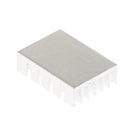 50Pack Aluminum Heat Sink Heatsink Module Cooler for Semiconductor Silver 14x6x20mm