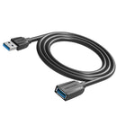 USB 3.0 A Male to A Female Extension Extender Cable 5Gbps for Laptop PC 0.5m