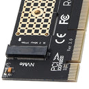 M.2 NVMe SSD NGFF TO PCI-e 3.0 X16 adapter M-Key interface card Full speed
