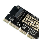 M.2 NVMe SSD NGFF TO PCI-e 3.0 16x adapter M-Key interface card Full speed