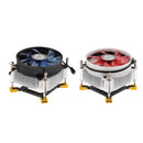 Hydraulic Computer CPU Cooler Fans 9cm Heatsink Radiator for LGA 1366 Blue