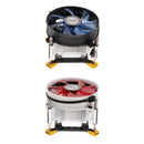 Hydraulic Computer CPU Cooler Fans 9cm Heatsink Radiator for LGA 1366 Blue