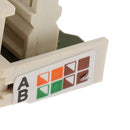 RJ11 Phone Voice Module Keystone Jack Socket Connector Network Tools
