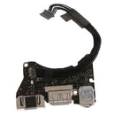 1Piece 820-3453-A DC Power Jack I/O Board Conenctor for MacBook Air A1465