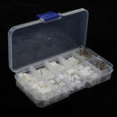 250Pcs 2.54mm JST-XHP 2/3/4 Pin Housing Male/Female Pin Head Connector Kit