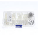 250Pcs 2.54mm JST-XHP 2/3/4 Pin Housing Male/Female Pin Head Connector Kit