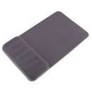 Rubber Mouse Pad with Wrist Rest Set Comfortable Typing for PC Laptop Notebooks Gray