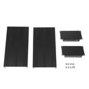 Aluminum Project Enclosure Extruded Electronic L Type Box Case DIY with Screws-105x55x200mm