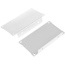 Aluminum Enclosure PCB Cooler L Type Box Case DIY for Projector 105x55x150mm White