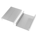Aluminum Enclosure PCB Cooler L Type Box Case DIY for Projector 105x55x150mm White